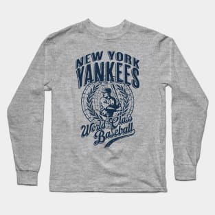 Vintage YANKEES World Class Baseball Long Sleeve T-Shirt